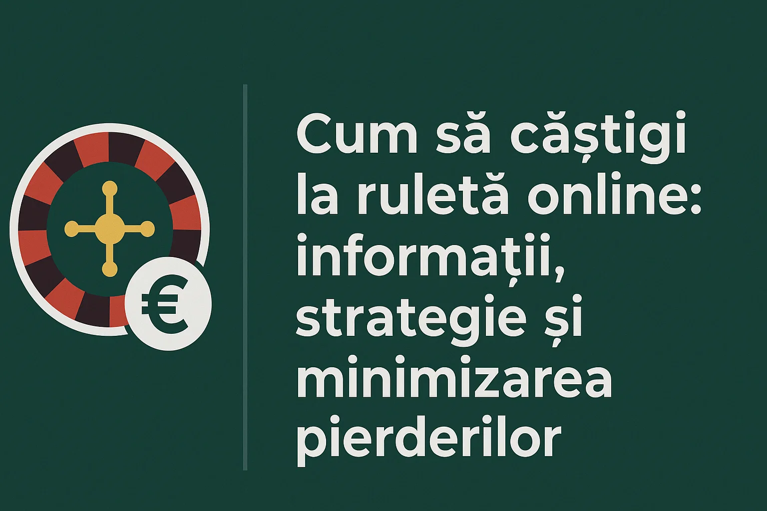 Cum să câștigi la ruletă online: informații, strategie și minimizarea pierderilor